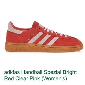 adidas Handball Spezial in Bright Red and Pink